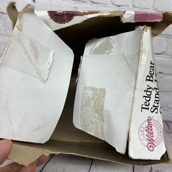 Vintage Wilton Teddy Bear Stand-Up Cake Pan Set 2105-2325 - Set complete - Picture 5 of 10